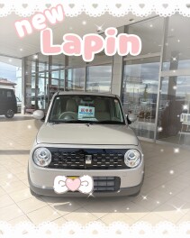 NEWラパン試乗車きました！！愛車無料点検も実施中！